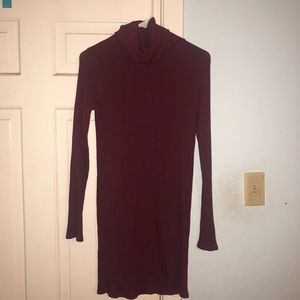 turtle neck dress